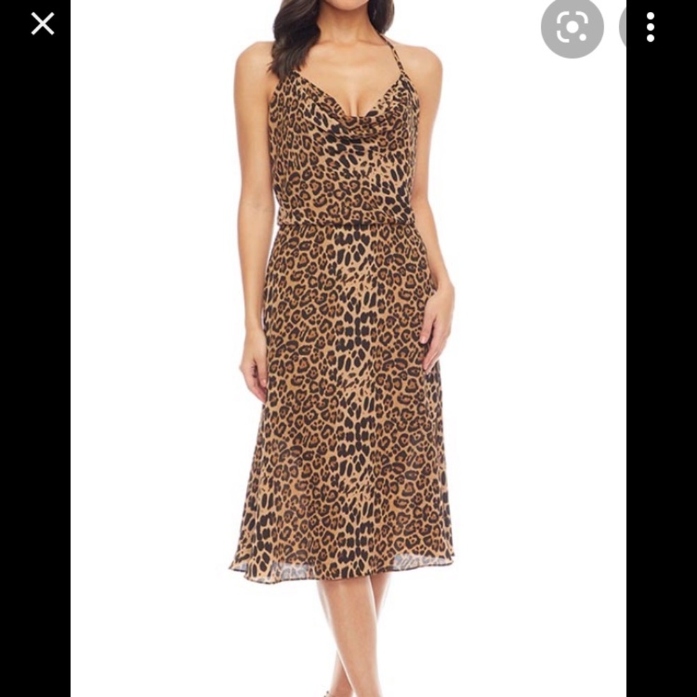 NWT Dress The Population cheetah dress